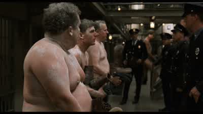 ...skin burning and half-blind from that delousing shit. - The Shawshank Redemption