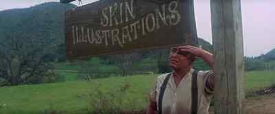 "Skin illustrations." - The Illustrated Man