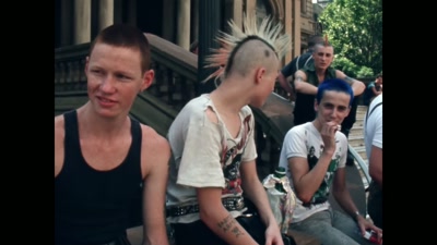 - Skinheads were among
the ones involved - Never Let Him Go
