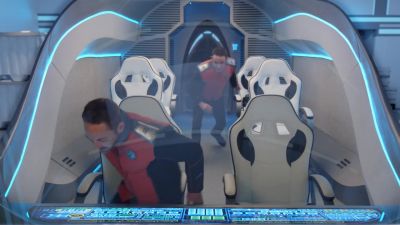 Skip the prep.
We got to get out of here fast. - The Orville