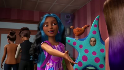 - Skipper. Itu Joy.
- Hai! Aku suka antingmu. - Barbie: Skipper and the Big Babysitting Adventure