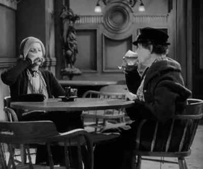 - Skoal. Here's how, huh?
- Here's luck. - Anna Christie
