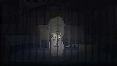 Slave. Sorry.
Prison. Cage. Prisoner. - Ten Year Old Tom