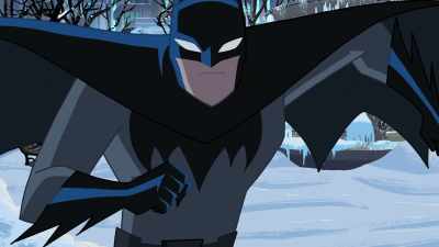 - Sled, now!
- (GRUNTS) - Justice League Action
