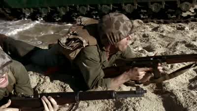 Sledge, get on the beach! - The Pacific