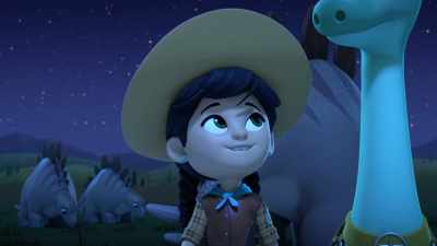Sleeping under the stars - Dino Ranch