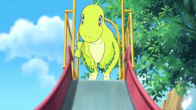 Slide? - Doraemon: Nobita's New Dinosaur