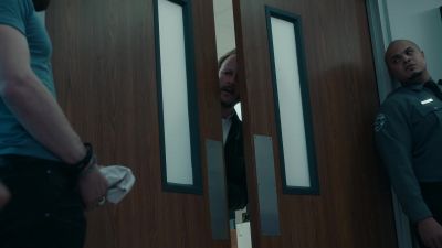 Slide it through the door. - The Resident