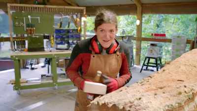 Slightly wondering
what the hell I am doing! - Handmade: Britain's Best Woodworker