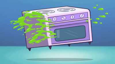 (Slime sloshing, rattling)
- (Worried whimper) - Total DramaRama