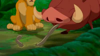 Slimy yet satisfying - The Lion King