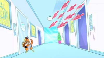 Slippery rascal. - Teen Titans Go!