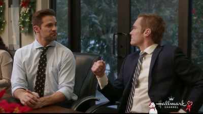 Slow down, Brent, we're both
in the running for this. - Mingle All the Way