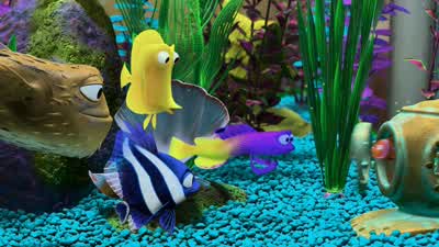 Slow down, little fella. - Finding Nemo
