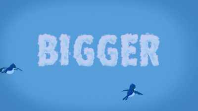 [slow hip-hop music] - Bigger