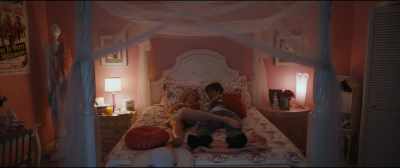 (SLOW INSTRUMENTAL MUSIC
PLAYING ON TV) - Under the Silver Lake