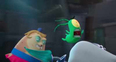 [slow-motion screaming] - Plankton: The Movie