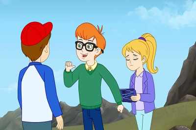 Slowly, layer by layer, - The Magic School Bus Rides Again