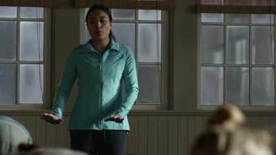 Slowly shift your weight
over to your right arm and foot. - The Crossing