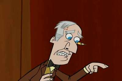 (SLOWLY)
We've just come from the future. - Johnny Test
