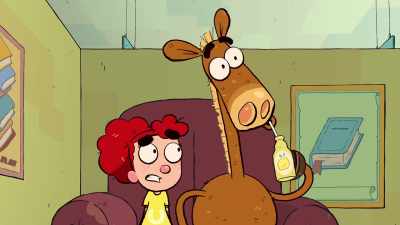 - [slurping]
- [burps] - It's Pony