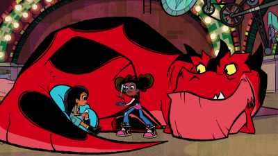 (slurping) - Marvel's Moon Girl and Devil Dinosaur