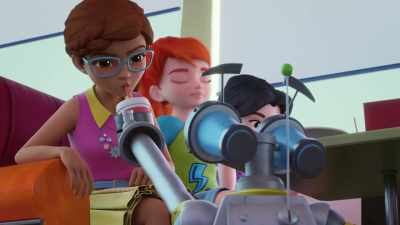 [SLURPING]
[ZOBO GRUNTS] - LEGO Friends: Girls on a Mission