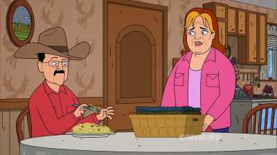 [slurps]
10-4... foxy mama. - Corner Gas Animated
