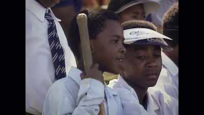 Small boys the world over
have sporting heroes, - Bad Sport