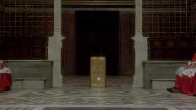 Small and extremely uncomfortable. - The Young Pope