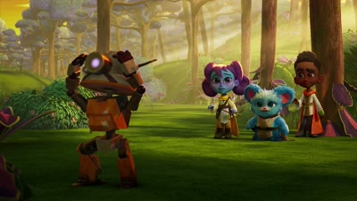 Small and friendly creatures
are one thing, - Star Wars: Young Jedi Adventures