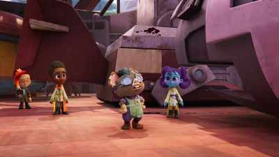 Small and friendly creatures
are one thing, - Star Wars: Young Jedi Adventures