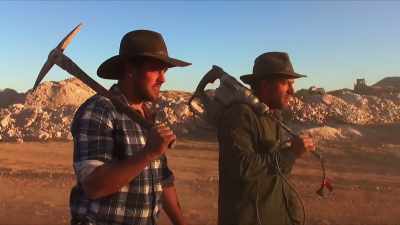 Small teams, loyal partners, - Outback Opal Hunters