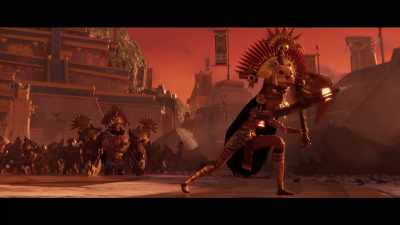...smash this skeleton demon
into dust! - Maya and the Three