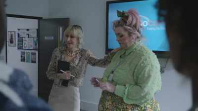 Smashing, cos if she doesn't,
the only thing she'll be taking home - Ruby Speaking