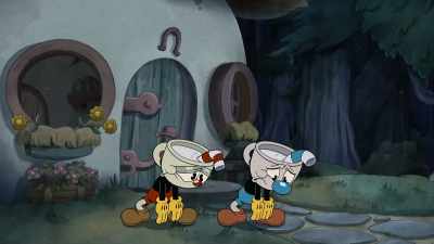 -[smashing sound]
-[sigh] - The Cuphead Show!