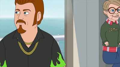 Smells like they've been dead a while.
How much coke do you think that is? - Trailer Park Boys: The Animated Series