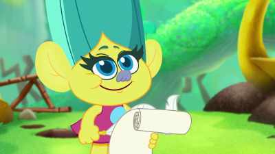 ‐ Smidge?
‐ Oh, hey, Branch, don't mind
me. - Trolls: TrollsTopia