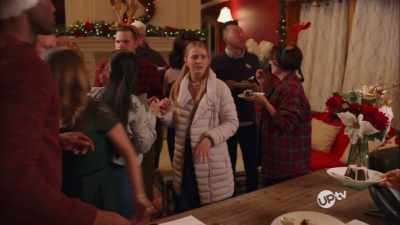 [smoke alarm beeping loudly] - A Christmas Recipe for Romance