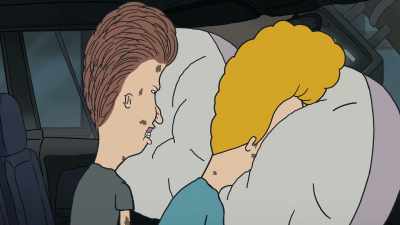 [smoke hissing] - Beavis and Butt Head Do the Universe