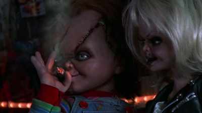 -Smoking a joint, yes,
it's difficult, - Doc of Chucky