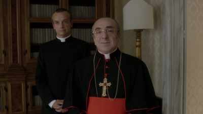 Smoking is not allowed in the papal palace. - The Young Pope