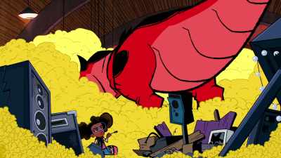 (smooth music plays) - Marvel's Moon Girl and Devil Dinosaur