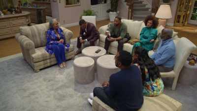 [smooth R&B music] - The Fresh Prince of Bel Air Reunion
