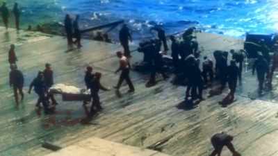 SN CLEMENTSON: Seeing the
dead didn't bother me too much, - The Pacific War in Color