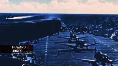 SN. JONES: Finally it could
go deeper in enemy territory - The Pacific War in Color