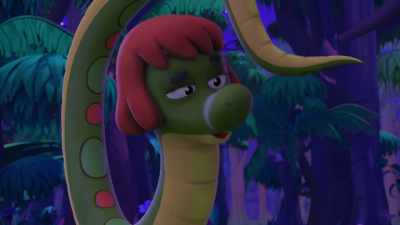 -[snake] Hello!
-[both shout] - The Creature Cases