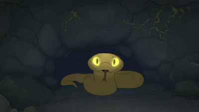 [snake hissing] - Frog and Toad