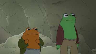 [snake hissing] - Frog and Toad