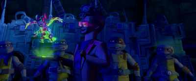 Snake men to slither
behind enemy lines. - Teenage Mutant Ninja Turtles: Mutant Mayhem